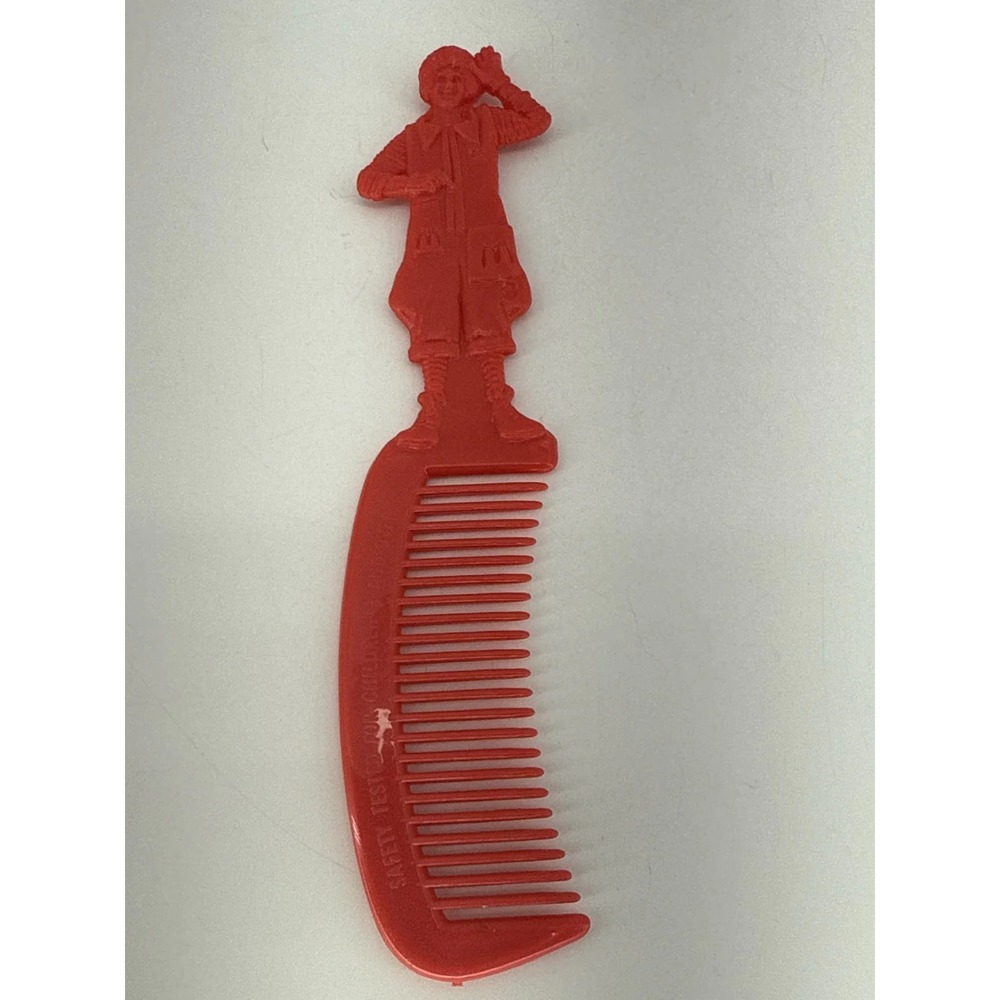 McDonaldâs Ronald McDonald Red Comb Happy Meal Toy USA Made 1980